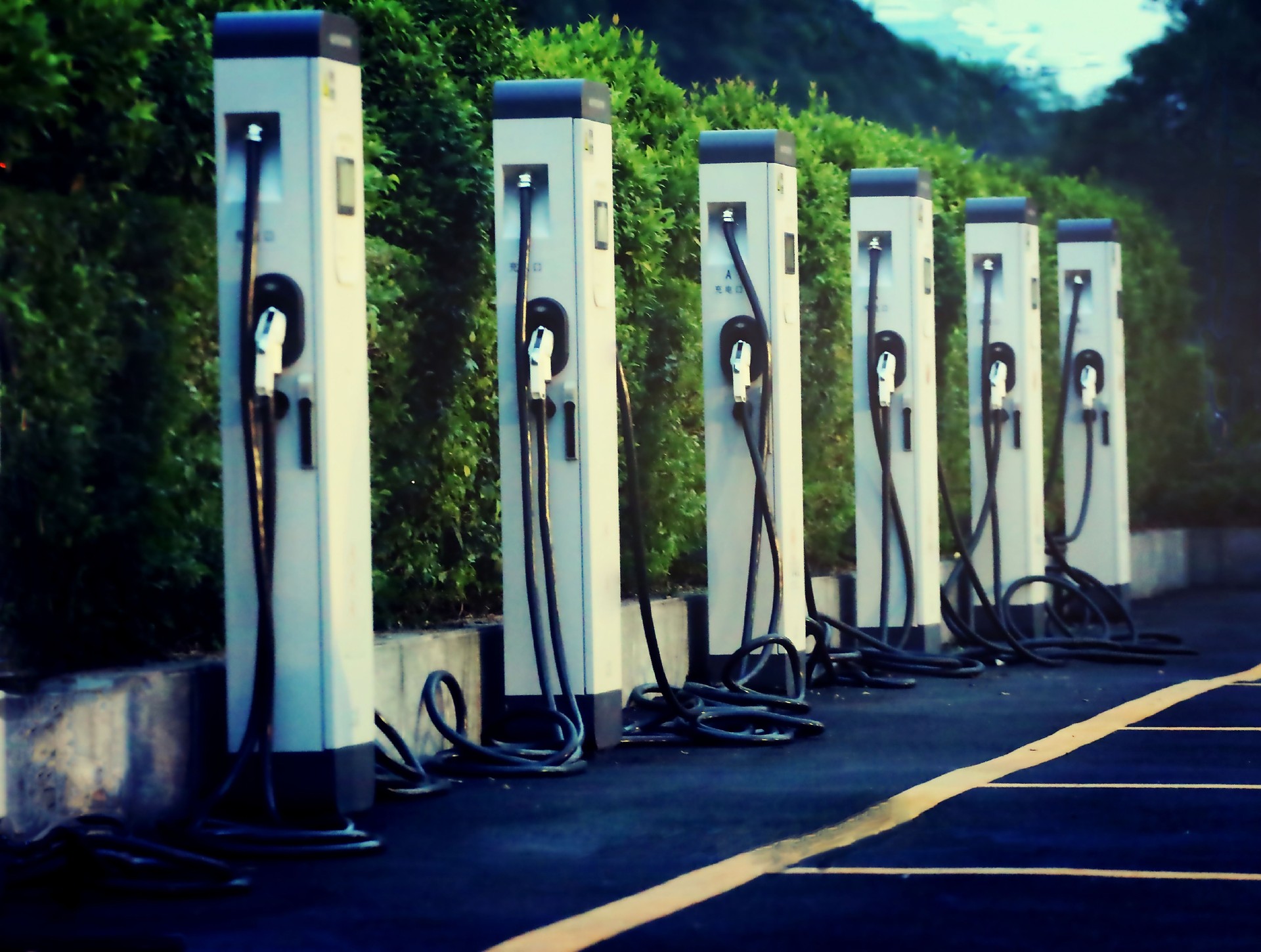 Electric Car Charging Stations